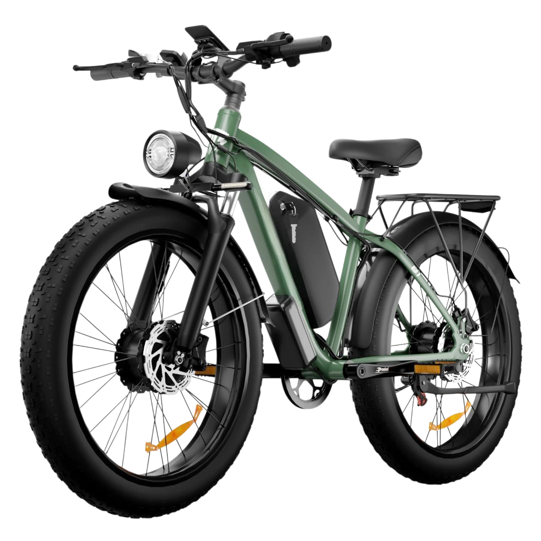 American-Frames TerraNovo X2 & X4 | Dual Motor (AWD) e-Bike | On-Board Solar Charger