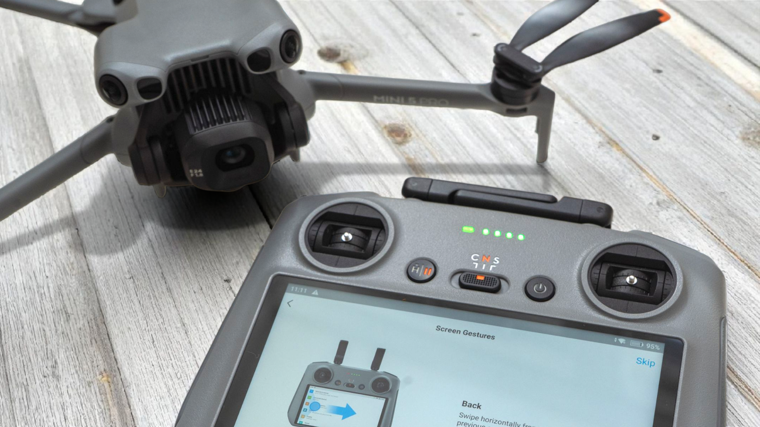 DJI Mini 5 PRO - 5.5" Display RC2 Controller - 3 Intelligent Flight Batteries