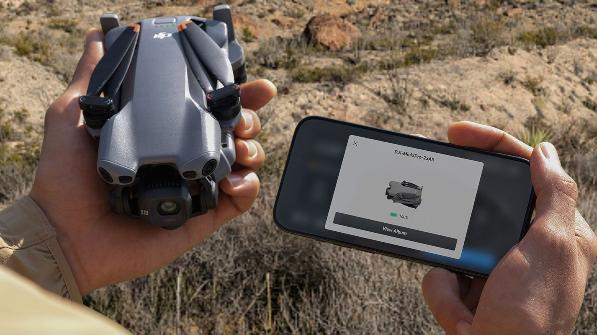 DJI Mini 5 PRO - 5.5" Display RC2 Controller - 3 Intelligent Flight Batteries